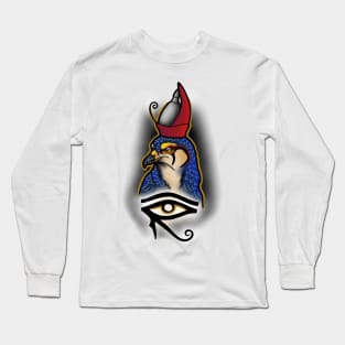 Horus Egyptian God tattoo design Long Sleeve T-Shirt